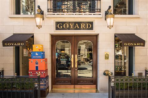 first goyard store|goyard's history.